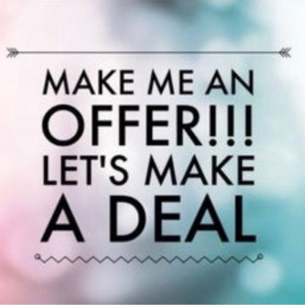 Everything must go! Let’s make a deal!